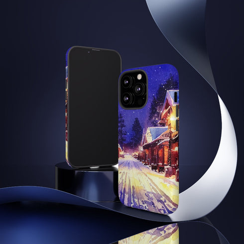 Estes Park After the Christmas Parade - Impact Resistant Phone Case